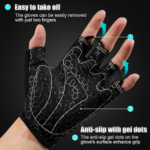 Cycling Gloves Bike Black