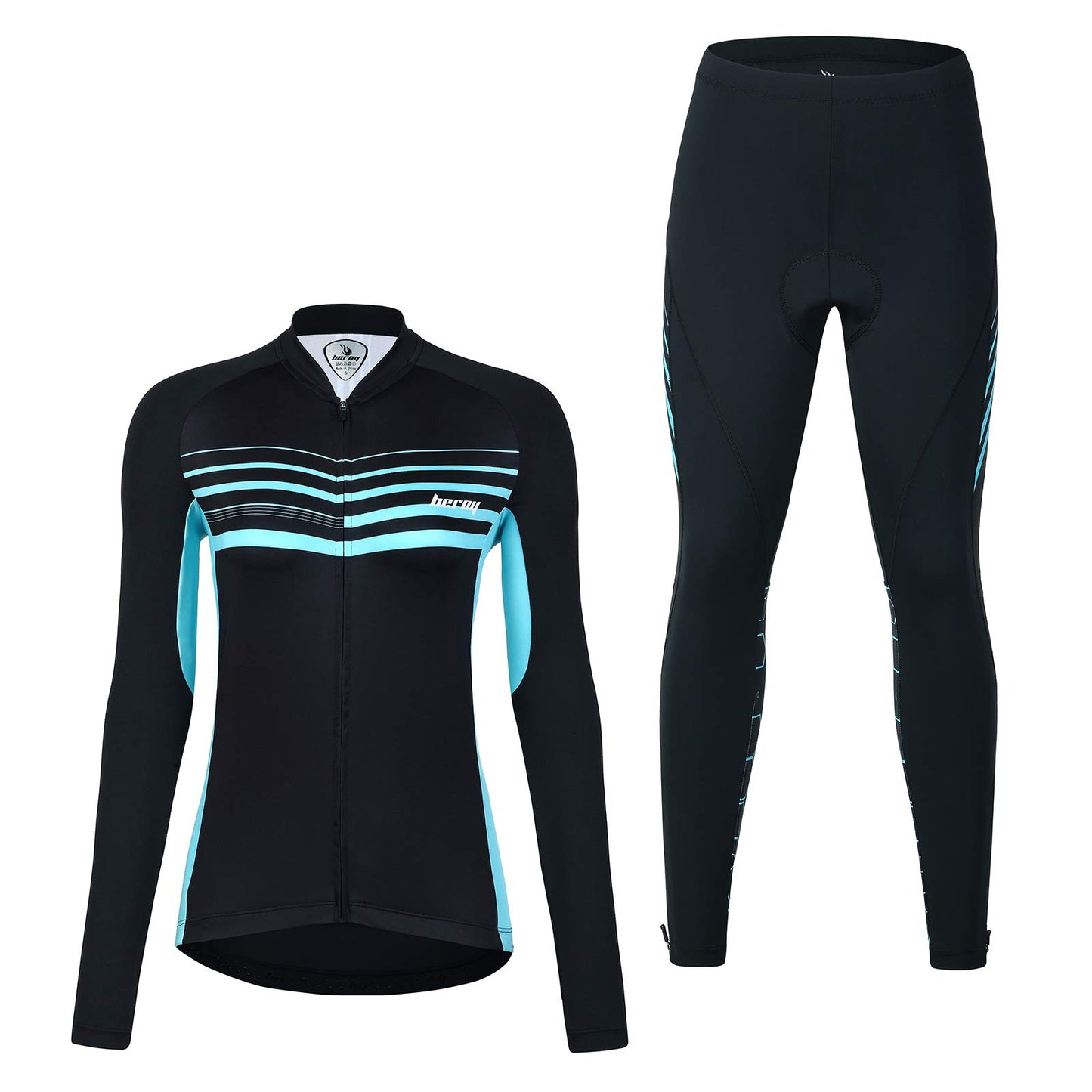 Women Cycling Jerseys Blue