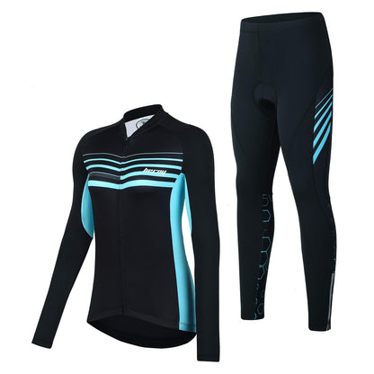 Women Cycling Jerseys Blue