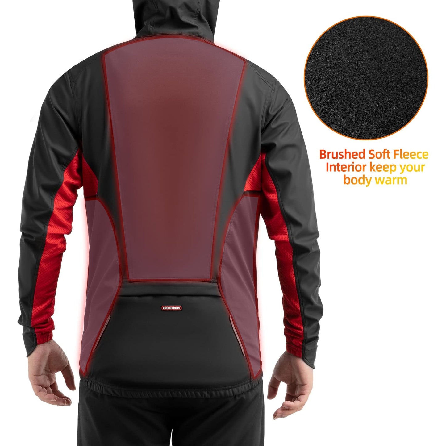 Winter Cycling Jacket for Men