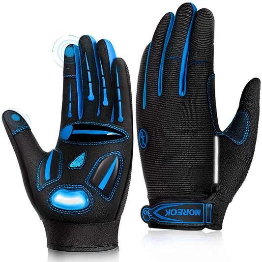 Cycling Gloves Blue