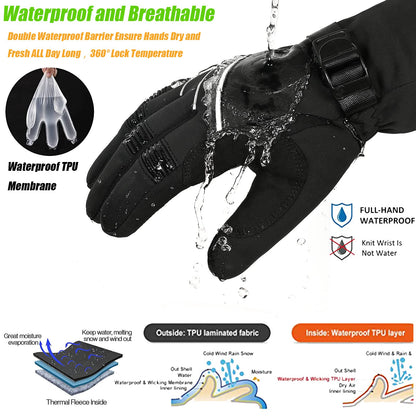 Windproof Winter Gloves for Men