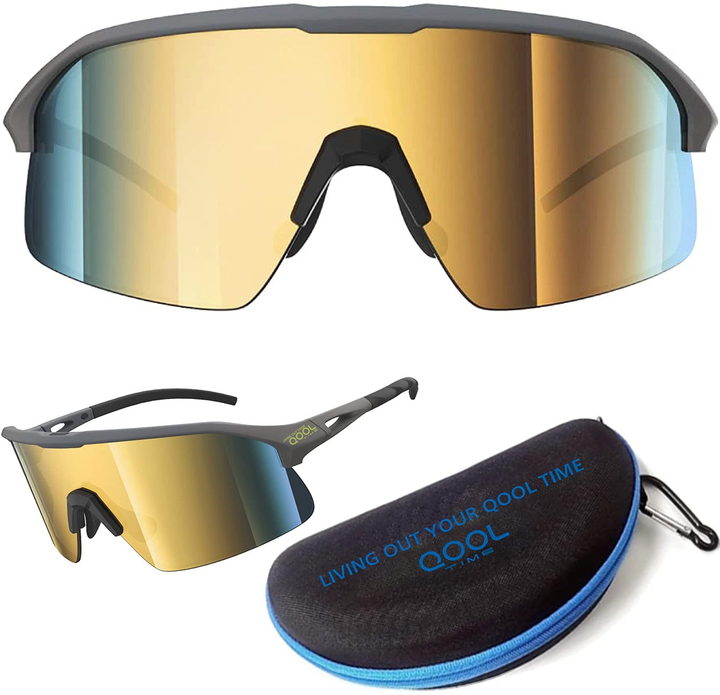 Cycling Sunglasses Gold
