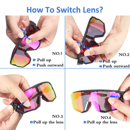 Polarized Sunglasses Cycling Glasses