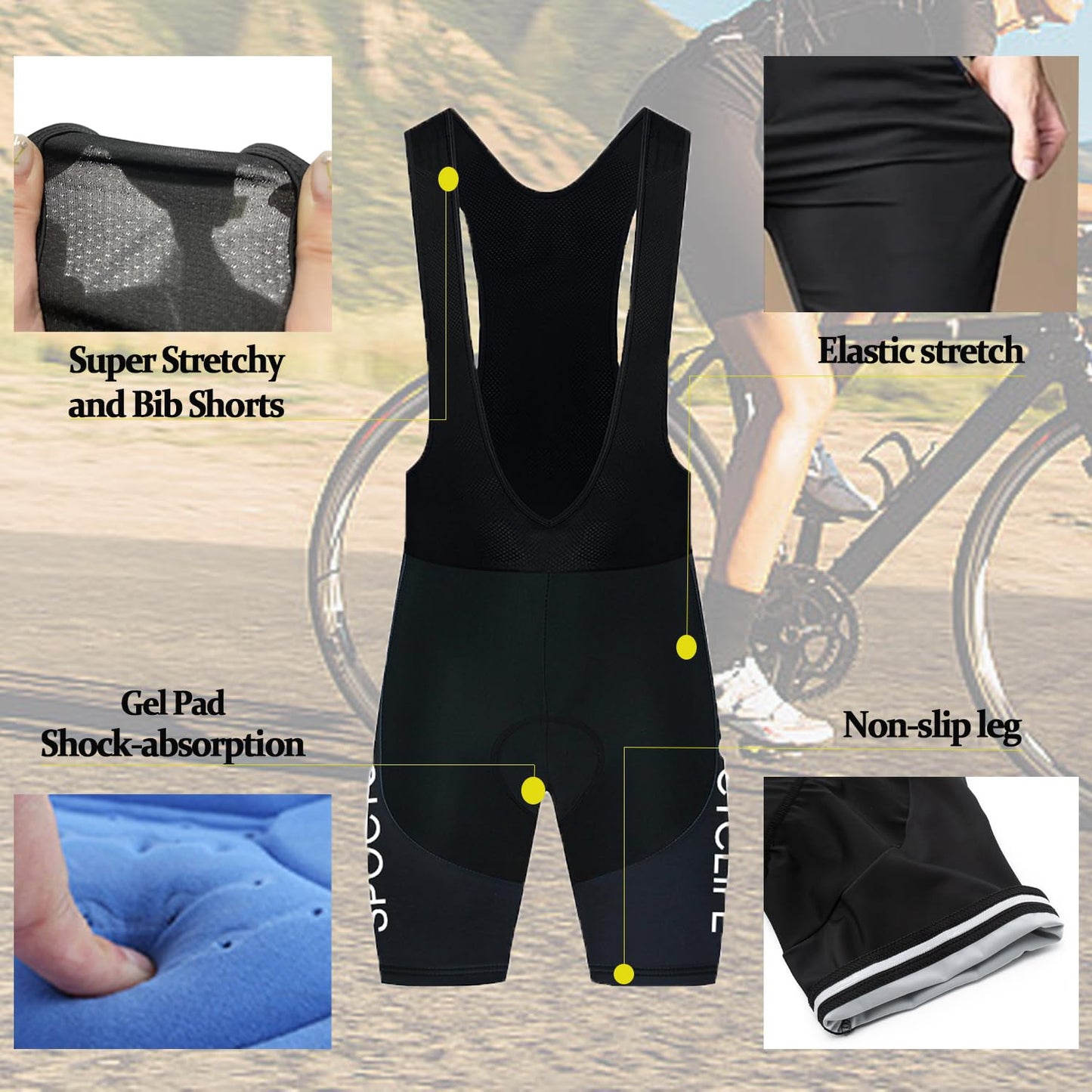 Summer men's cycling clothing