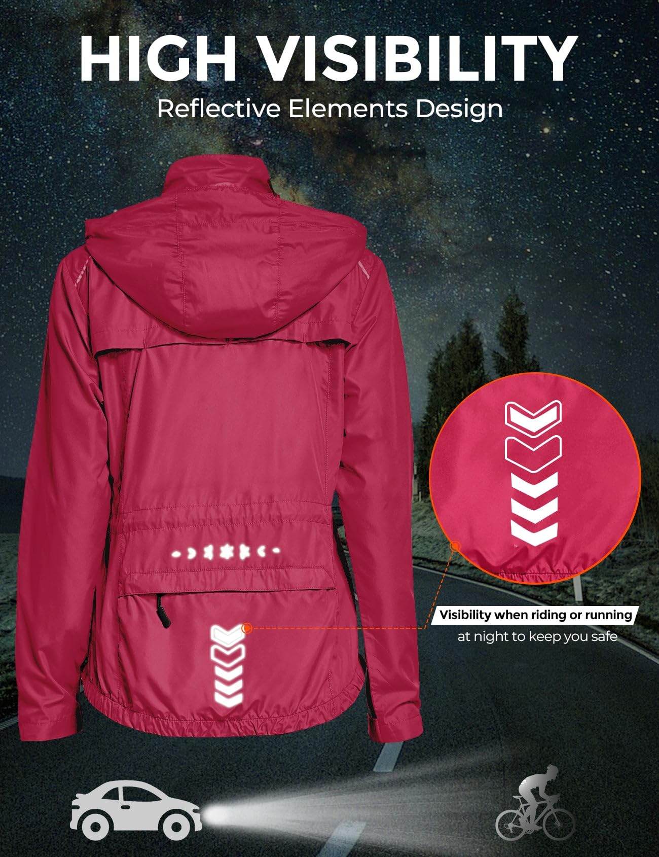 Women's Cycling Lightweight Windproof
