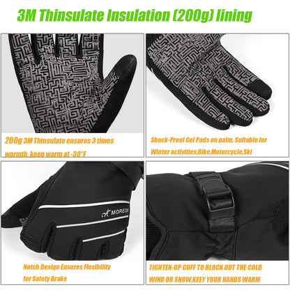 Windproof Winter Gloves for Men